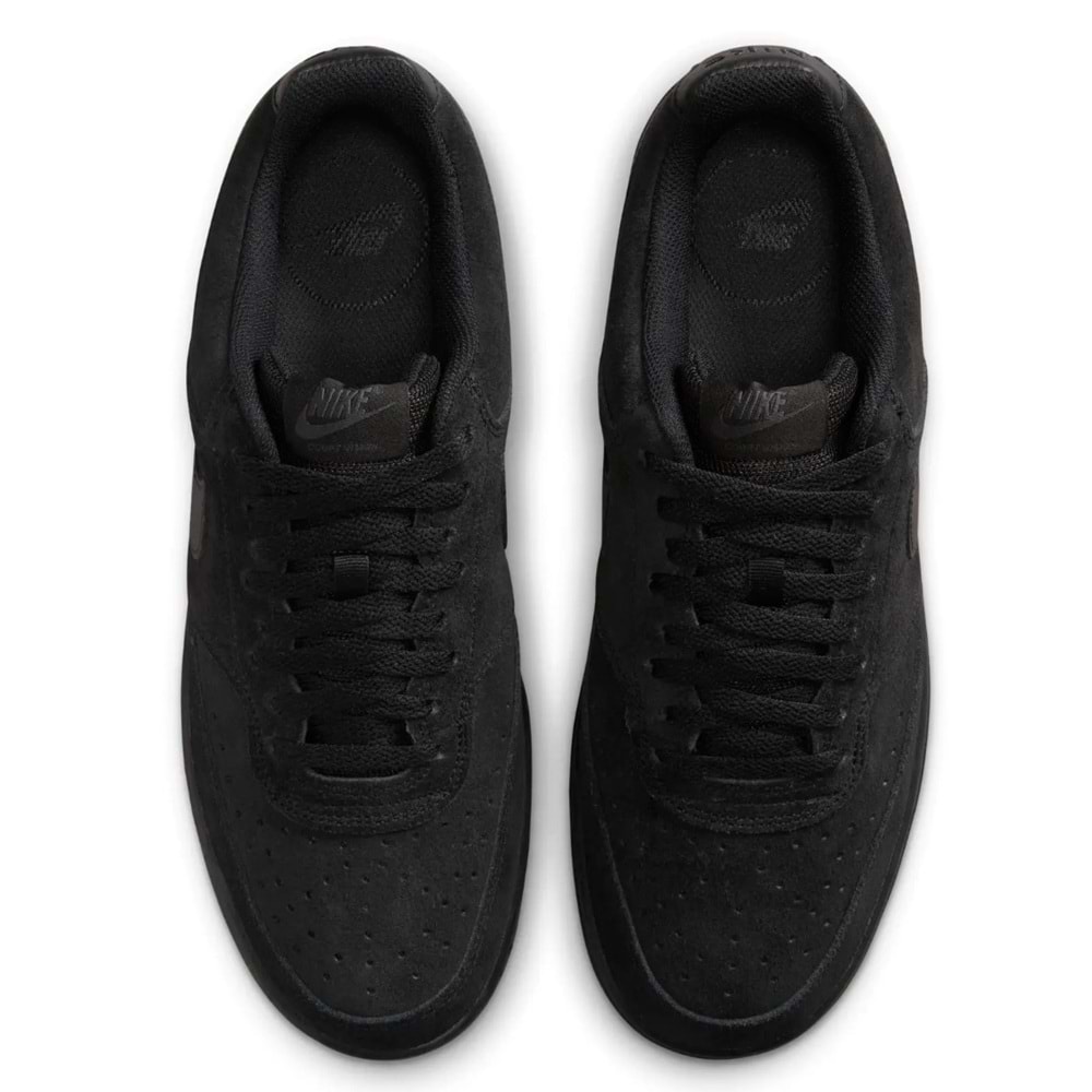Nike Court Vision Low Süede Premium IQ9749-001 Sneaker Unisex Spor Ayakkabı