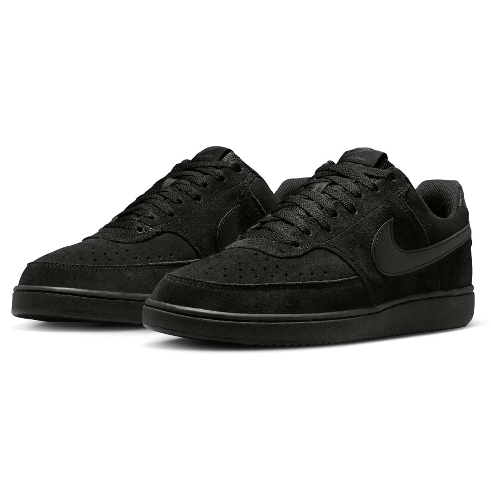 Nike Court Vision Low Süede Premium IQ9749-001 Sneaker Unisex Spor Ayakkabı