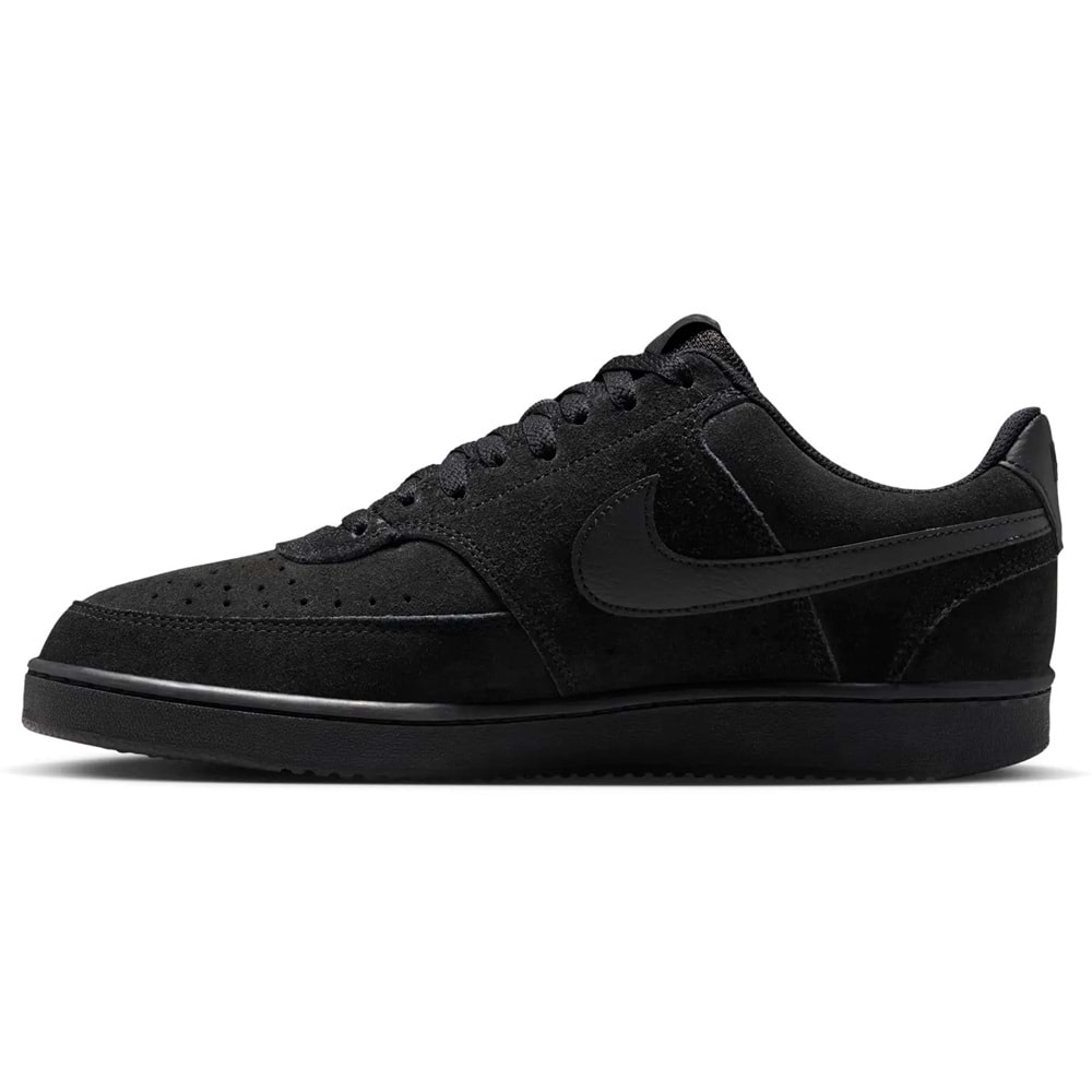 Nike Court Vision Low Süede Premium IQ9749-001 Sneaker Unisex Spor Ayakkabı