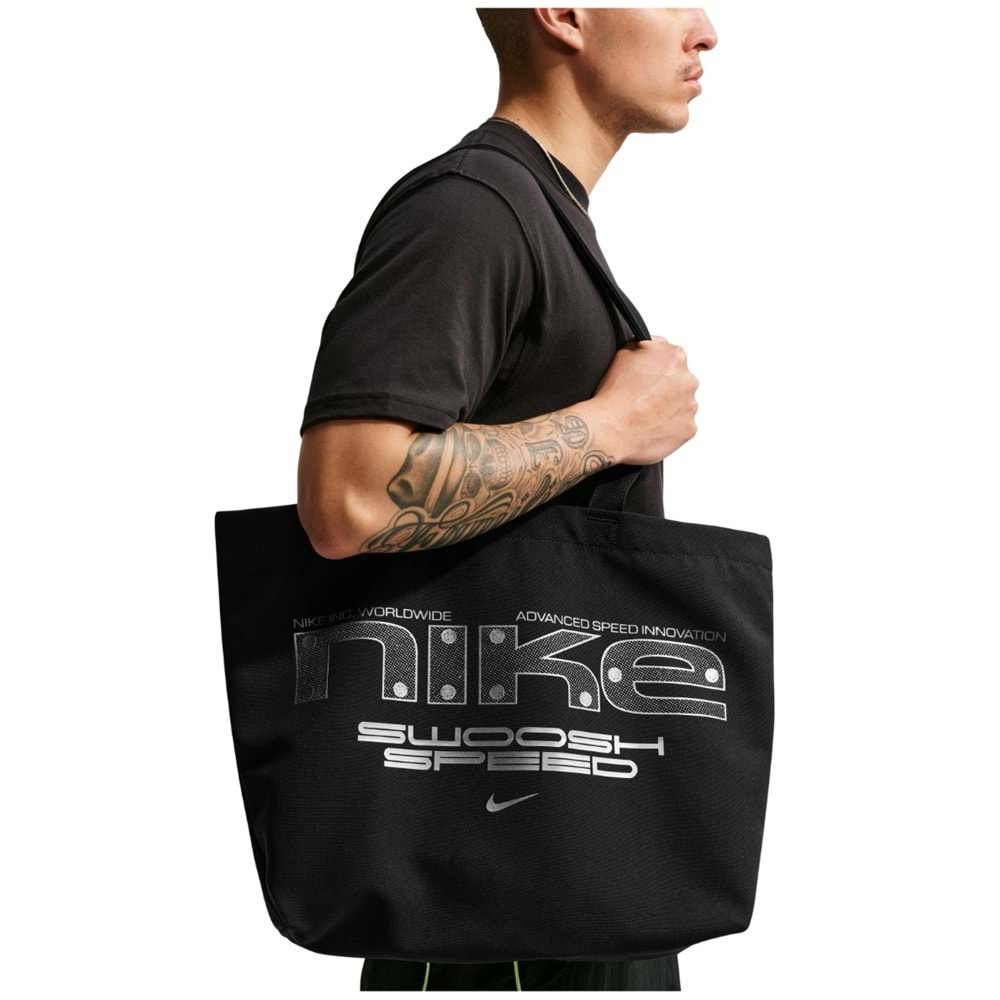 Nike Heritage 2.0 22L Tote Çanta IQ1222-010 Omuz Çantası Spor Çanta