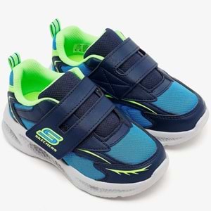 Skechers Meteor-lights 401498N-NVLM Işıklı Ortopedik Çocuk Spor Ayakkabı