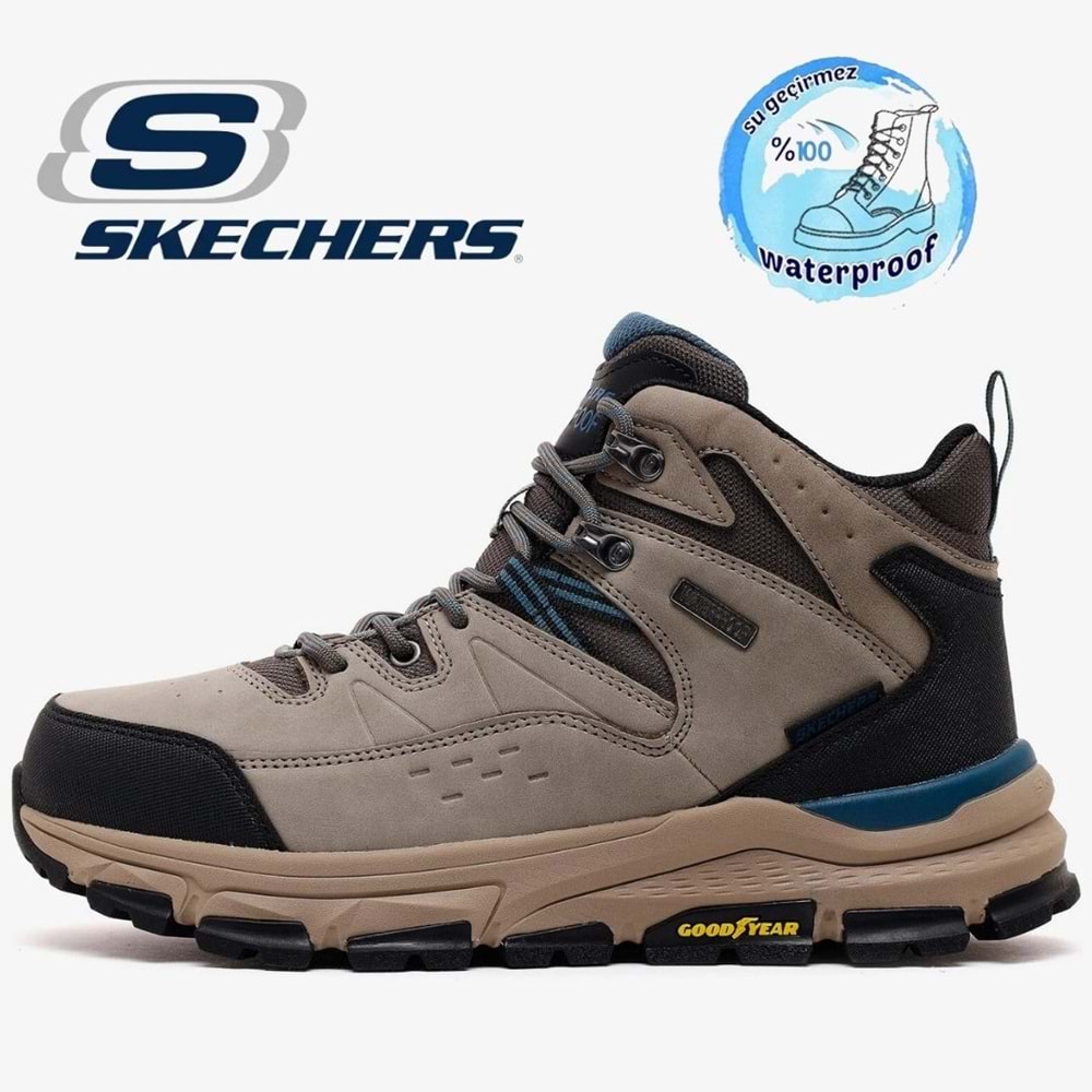 Skechers Torson-callister 205633-CMNT Waterproof Outdoor Erkek Bot