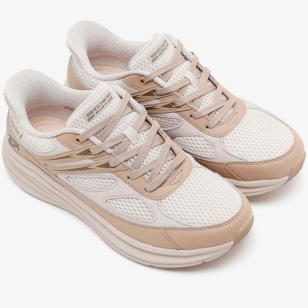 Skechers Bobs Skıllz 117757-NAT Unisex Spor Ayakkabı