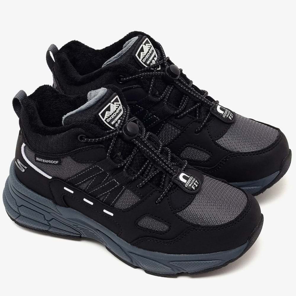 Skechers Retro-graph 405338L-CCBK Waterproof Ortopedik Çocuk Bot