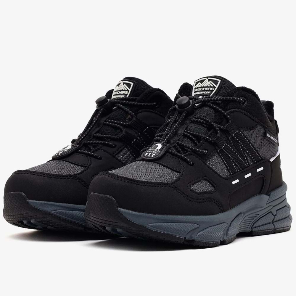 Skechers Retro-graph 405338L-CCBK Waterproof Ortopedik Çocuk Bot