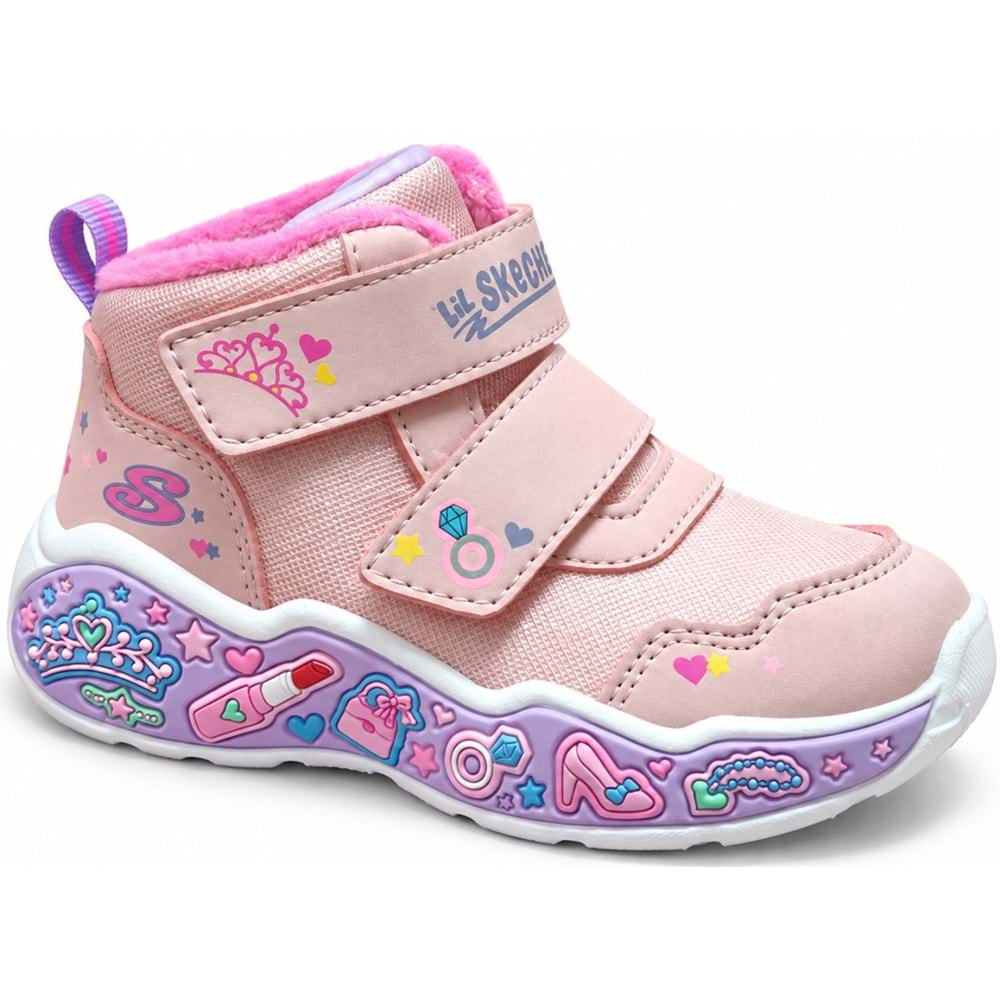 Skechers Play Scene Cozy Theme 303163N-LPMT Ortopedik Bebek Çocuk Bot