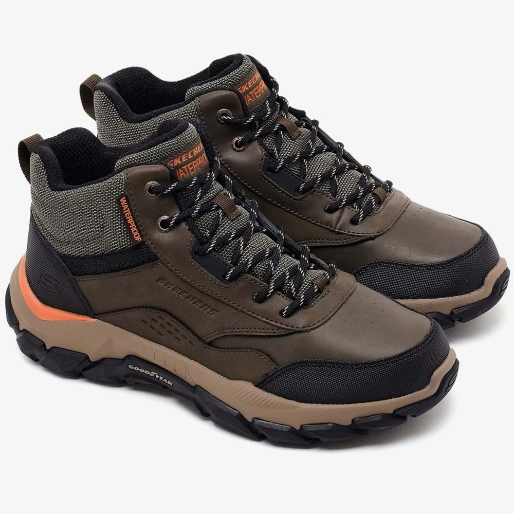 Skechers Santoro Cannon 205642-OLV Waterproof Erkek Bot
