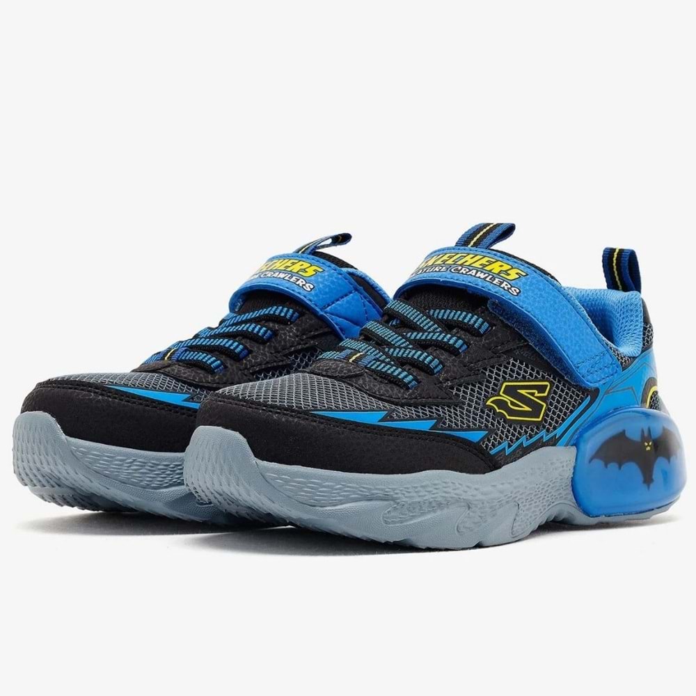 Skechers Batman Creature-crawlers 402120L-BKBL Ortopedik Çocuk Spor Ayakkabı