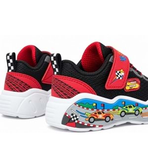 Skechers Play Scene 407312N-BKRD Ortopedik Çocuk Spor Ayakkabı