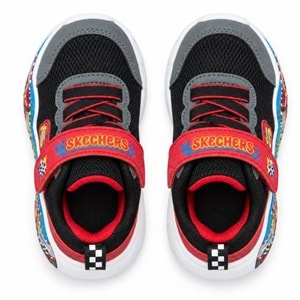 Skechers Play Scene 407312N-BKRD Ortopedik Çocuk Spor Ayakkabı