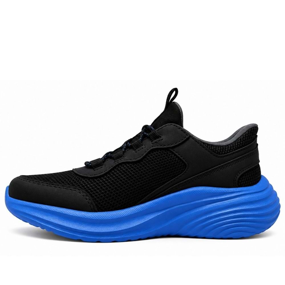 Skechers Bounder Pro Slıp-Ins 404208L-BKBL Ortopedik Çocuk Spor Ayakkabı