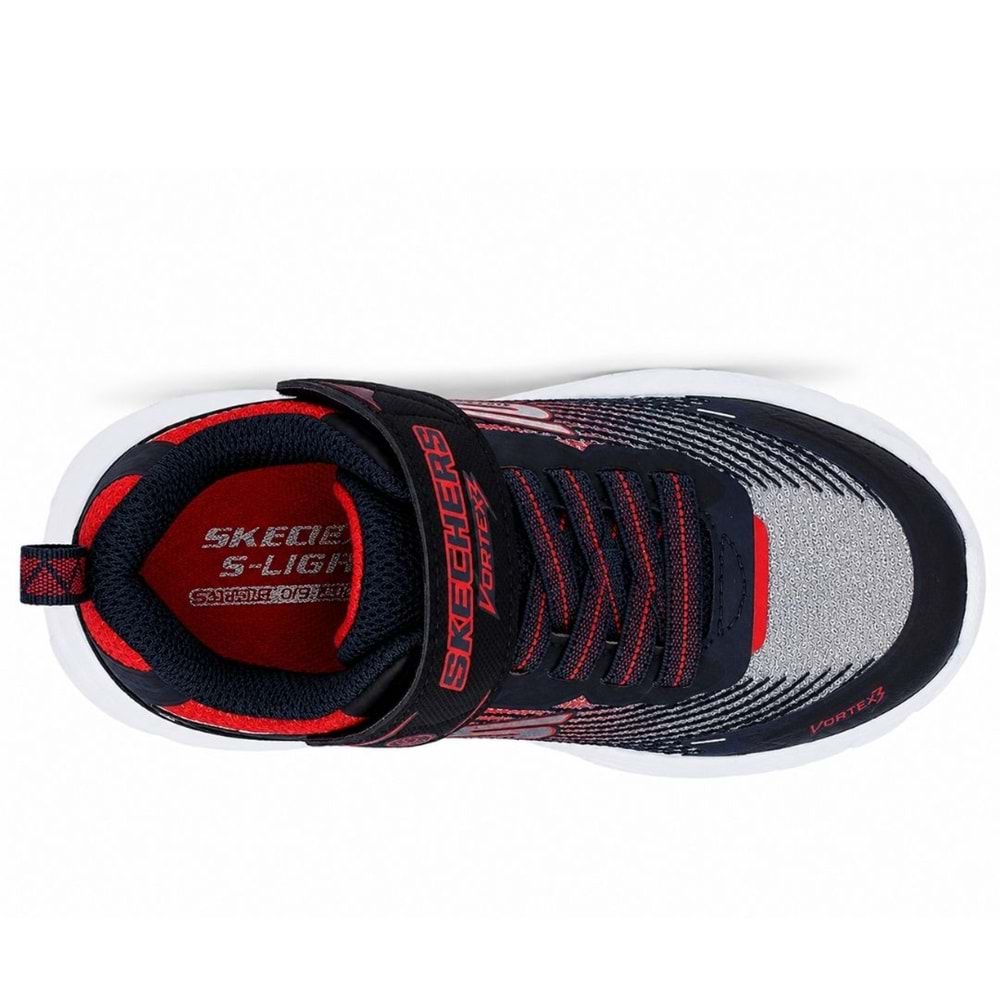 Skechers Vortex 3.0 SLıghts 400590L-BKRB Ortopedik Işıklı Çocuk Spor Ayakkabı