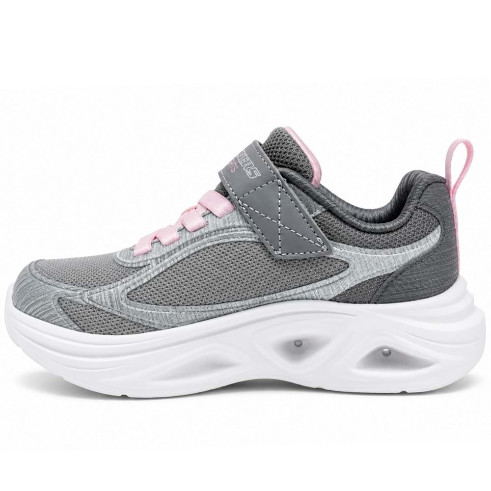 Skechers Sola Glow 2.0 303729L-LGMT Ortopedik Işıklı Çocuk Spor Ayakkabı