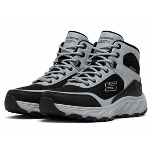 Skechers Hillcrest 2.0 Woodrock Peak 237804-GYBK Water Repellent Outdoor Erkek Bot
