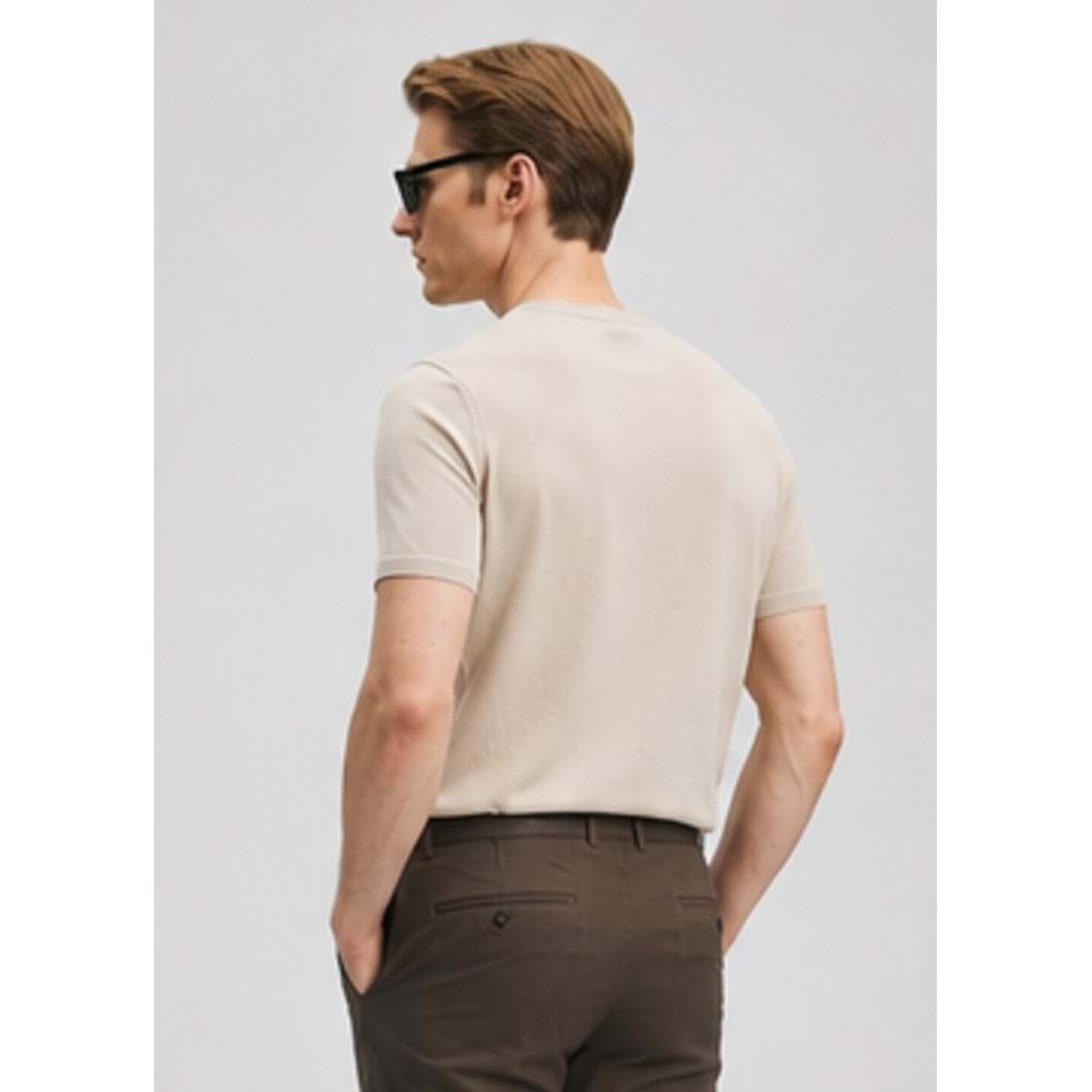Lufian 111090156 Tıno Erkek Modal Karışımlı T- Shirt Erkek T-Shirt