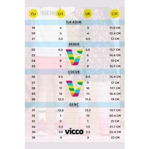 Vicco Birdy İlk Adım Bebek Ortopedik Çocuk Spor Ayakkabı