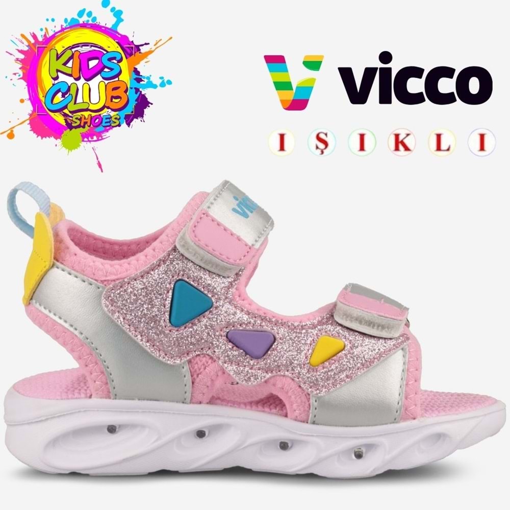 Vicco Hilda Işıklı Ortopedik Çocuk Sandalet