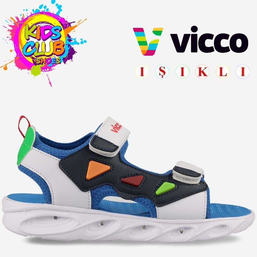 Vicco Hilda Işıklı Ortopedik Çocuk Sandalet