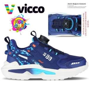 Vicco Code Akıllı Bağcık Mekanizmalı Ortopedik Çocuk Spor Ayakkabı