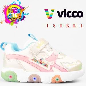 Vicco Queen Işıklı Ortopedik Çocuk Spor Ayakkabı