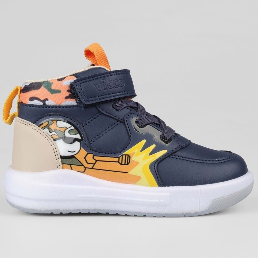 Vicco Dragus Phylon Kauçuk Taban Ortopedik Işıklı Çocuk Bot