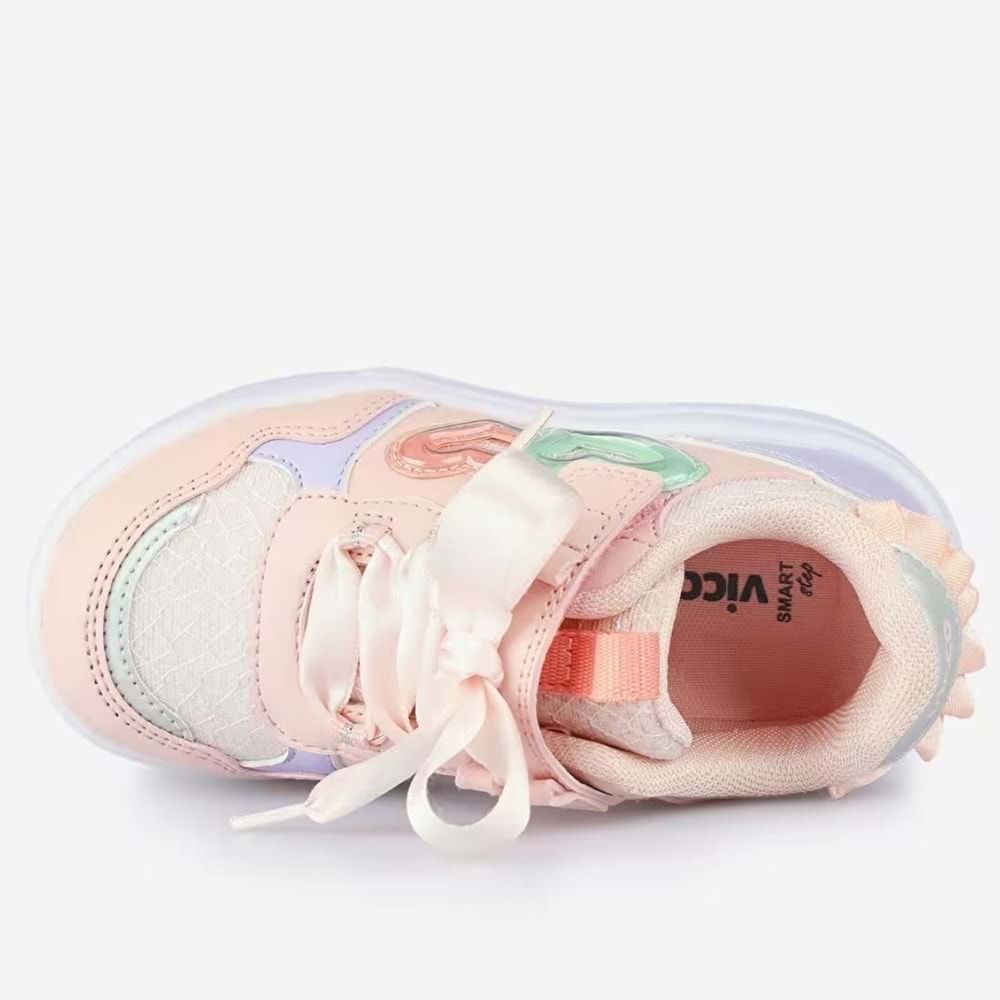 Vicco Tracy Işıklı Süs Bağcıklı Ortopedik Çocuk Spor Ayakkabı