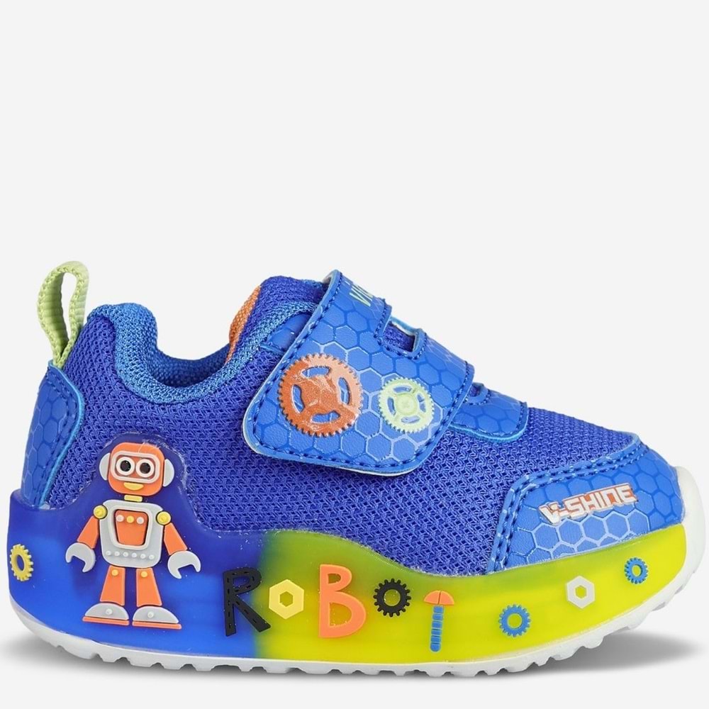 Vicco Feti İlk Adım Bebek Ortopedik Işıklı Çocuk Spor Ayakkabı