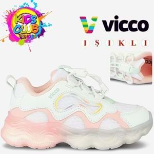 Vicco Sunday Akıllı Bağcıklı Işıklı Ortopedik Çocuk Spor Ayakkabı