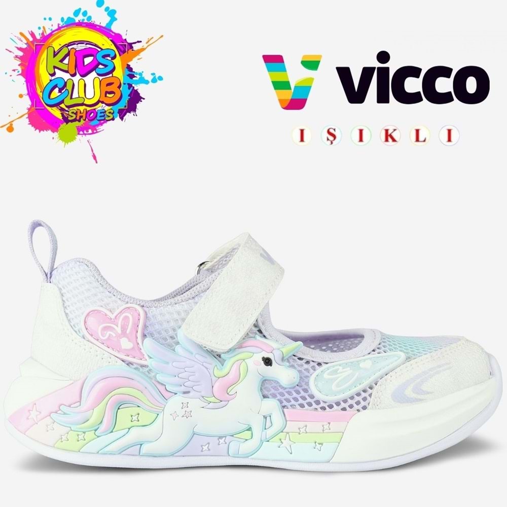 Vicco Maylo Unicorn Işıklı Ortopedik Çocuk Spor Ayakkabı