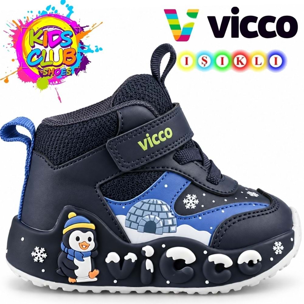 Vicco Smash Phylon Taban Işıklı Ortopedik Çocuk Outdoor Bot