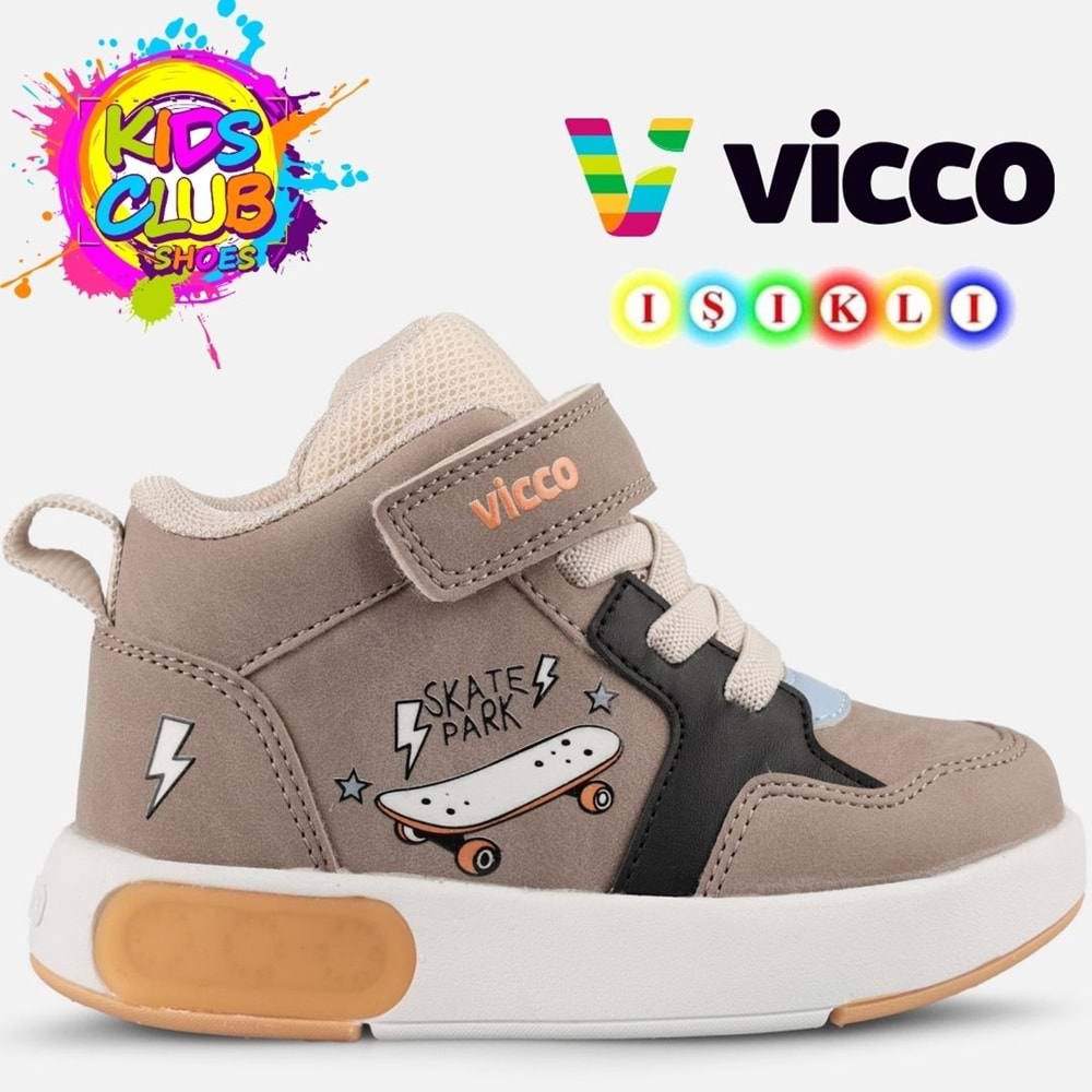 Vicco Pole Işıklı Boğazlı Ortopedik Çocuk Spor Ayakkabı
