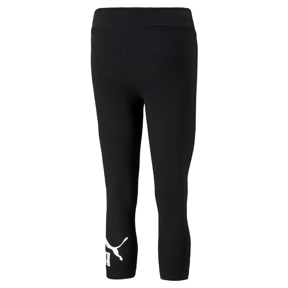 Puma 586828-01 Ess 3/4 Logo Leggings Kısa Günlük Kadın Tayt