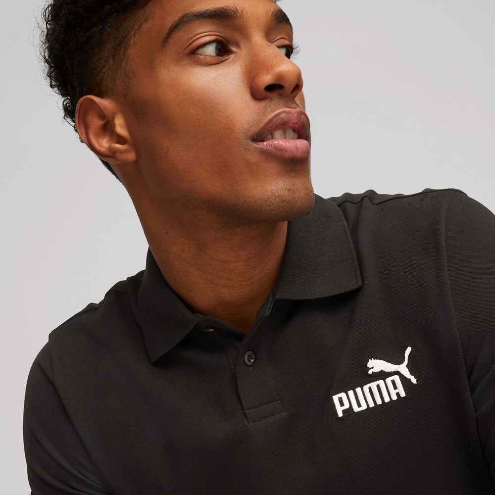 Puma 586674-01 ESS Pique Polo Yaka Tişort Erkek T-Shirt