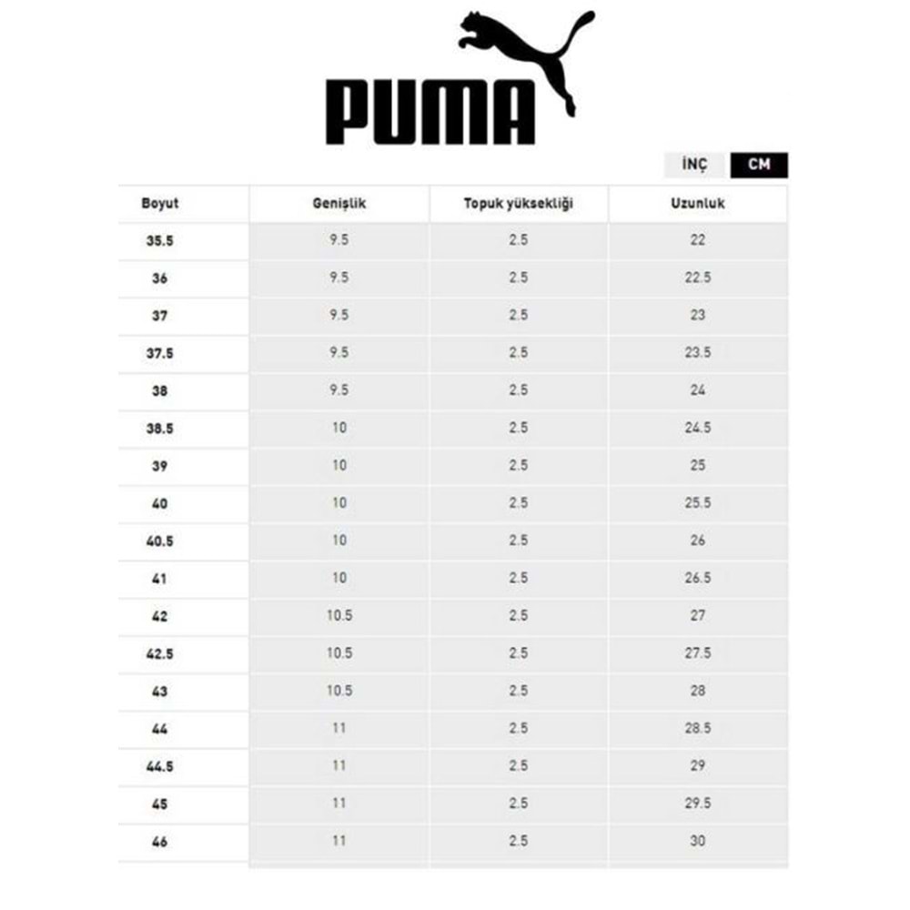 Puma Rickie AC PS 385836-11 Ortopedik Çocuk Spor Ayakkabı