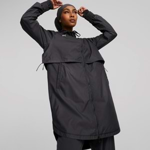 Puma 521791-01 Modest Activewear Rain Jkt Uzun Kadın Mont Yağmurluk Kadın Kaban