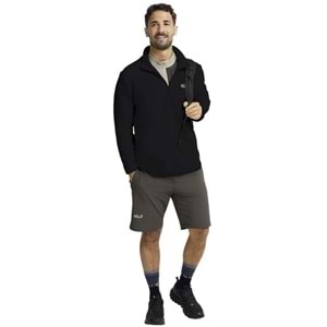 Jack Wolfskin Taunus 100 HZ Yarım Fermuarlı Polar Sweatshirt