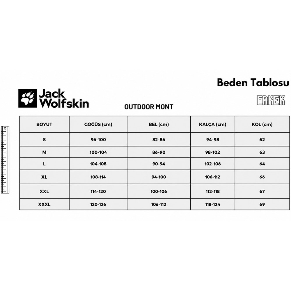 Jack Wolfskin Taunus 100 FZ Outdoor Polar Ceket Erkek Ceket