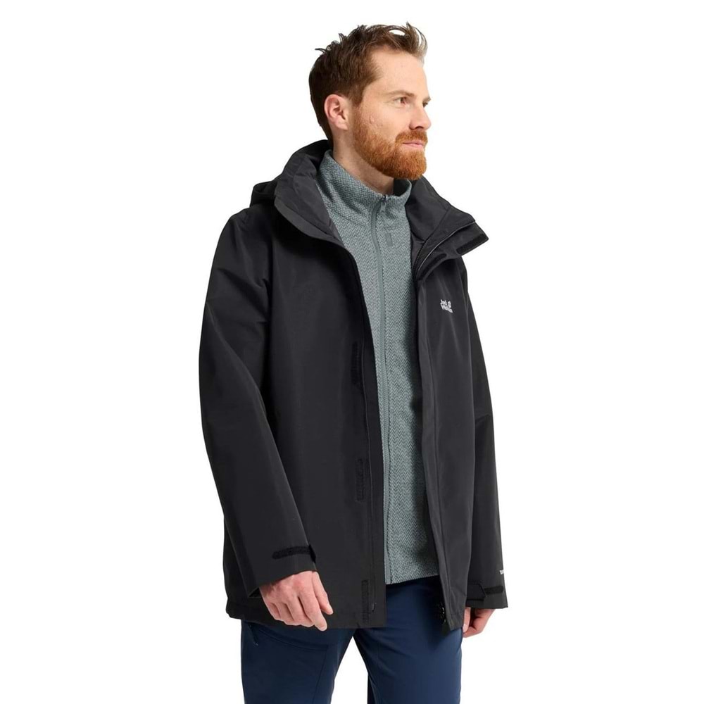 Jack Wolfskin Pinetrail 3in1 2 Li Ceketli Mont Outdoor Erkek Mont