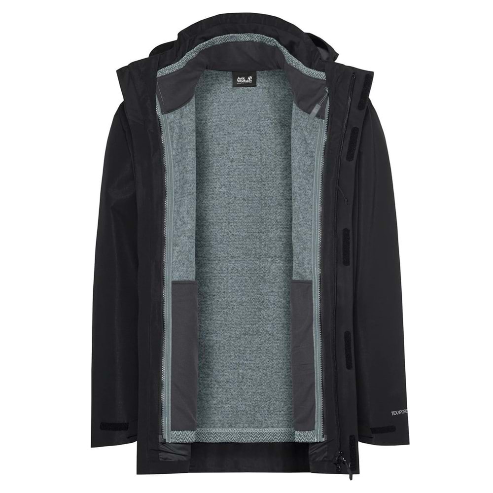 Jack Wolfskin Pinetrail 3in1 2 Li Ceketli Mont Outdoor Erkek Mont