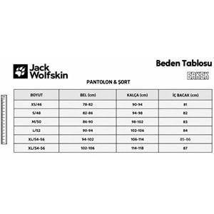 Jack Wolfskin Activate Flex Outdoor Pantolon Erkek Pantolon