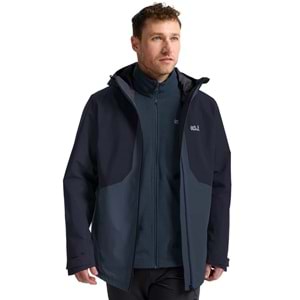 Jack Wolfskin Stonetrail 3in1 2 Li Ceketli Mont Outdoor Erkek Mont