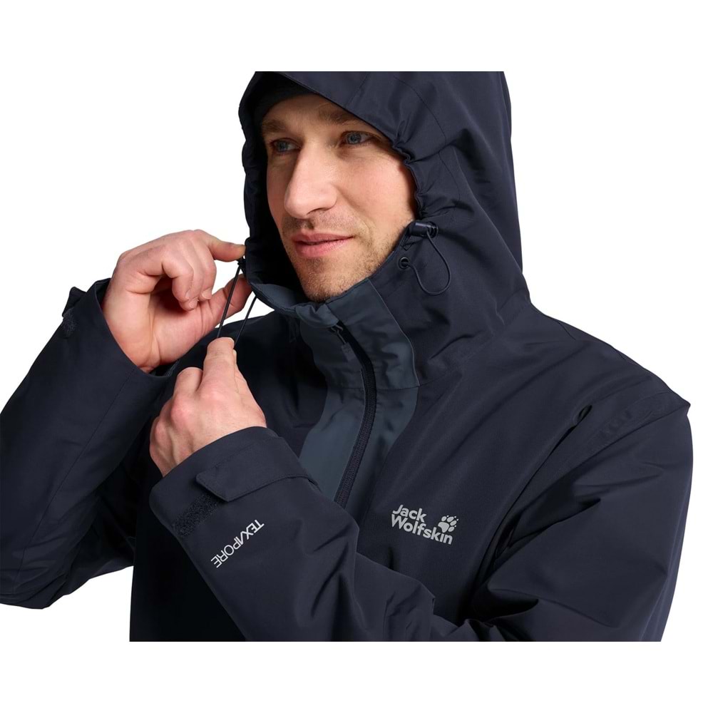Jack Wolfskin Stonetrail 3in1 2 Li Ceketli Mont Outdoor Erkek Mont