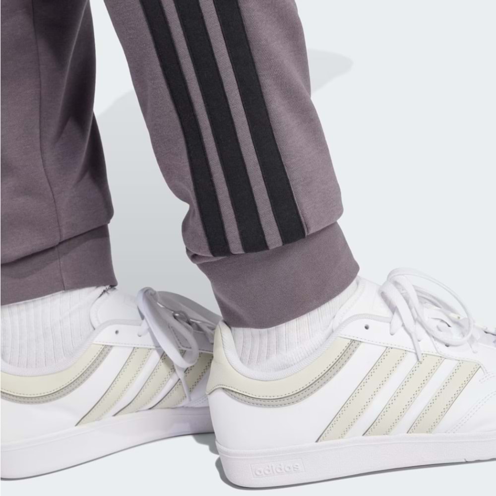Adidas M 3S FT TC PT Temel 3-Çizgili Fransız Havlu Kumaş Jogger Erkek Eşofman Altı