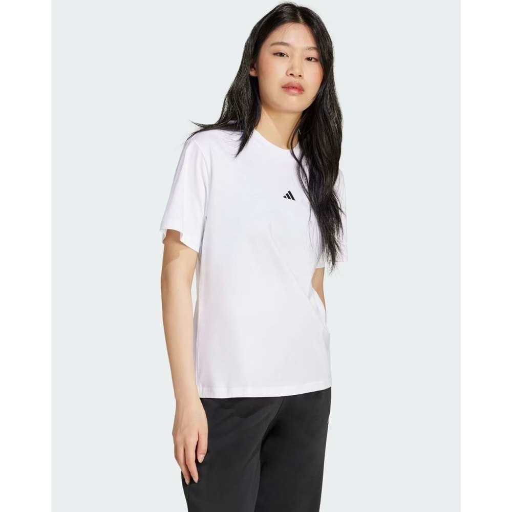 Adidas JC5944 Essentials Small Logo Cotton T-Shirt Kadın Tişört