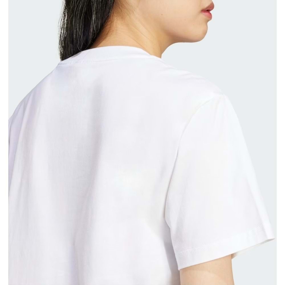 Adidas JC5944 Essentials Small Logo Cotton T-Shirt Kadın Tişört
