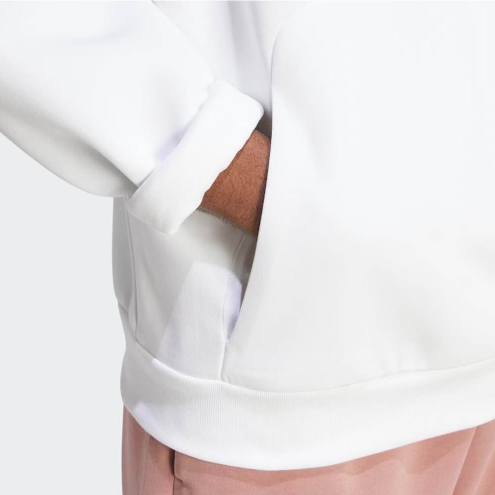 Adidas Future Icons 3-Stripes Kapüşonlu Üst Kapüşonlu Erkek Sweatshirt