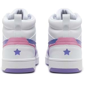 Puma Rebound V6 Mid Bouncy Sky Jr 398725-01 Boğazlı Unisex Spor Ayakkabı