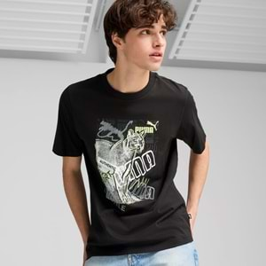 Puma 683213-01 Graphics Photoprint Tee Tişort Erkek T-Shirt