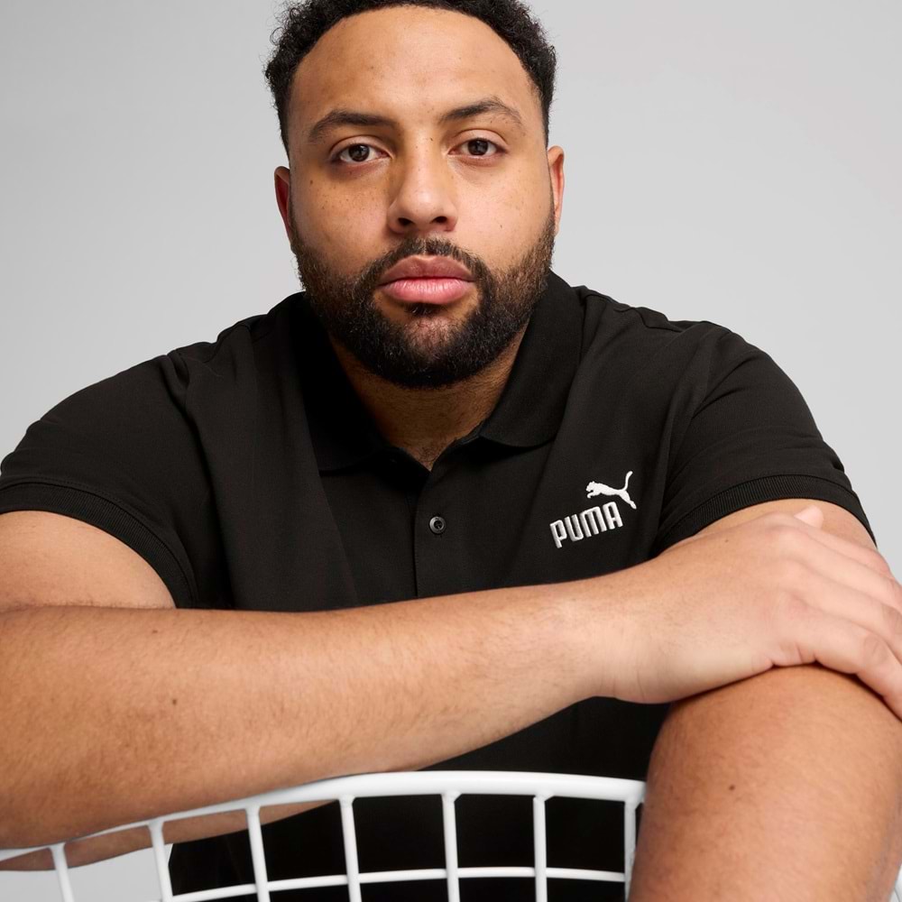 Puma 682552-01 ESS No. 1 Logo Pique Polo Yaka Tişört Erkek T-Shirt