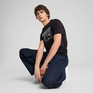 Puma 684828-01 Graphic Mountain Tee Tişört Erkek T-Shirt